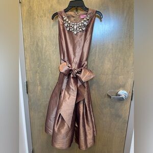 ELIZA J Silk Dress